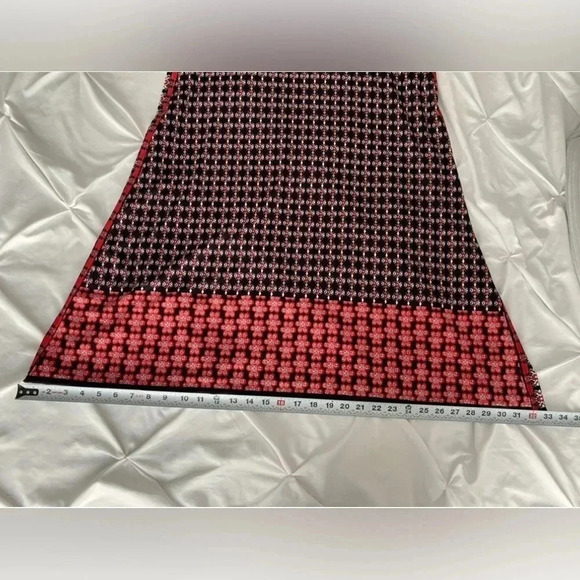 Max Studio “A-Line” Sleeveless Dress. Black, Red, & White.Like New. Size: Medium - Picture 6 of 8